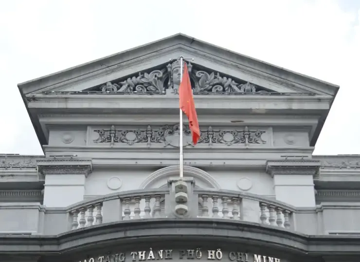 Colonial architecture of the Museum of Ho Chi Minh City